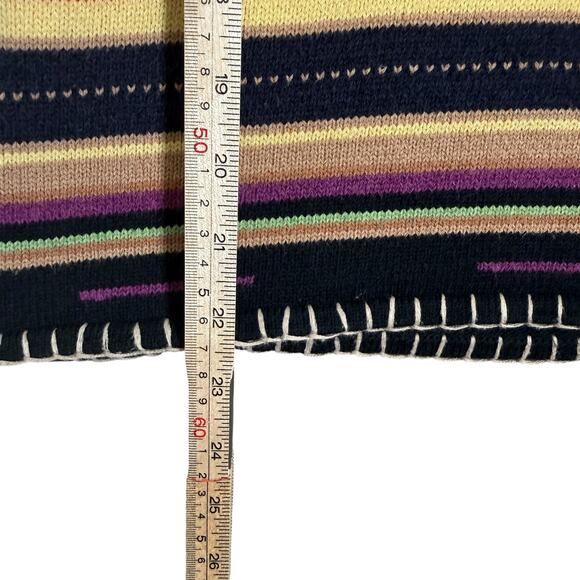Double D Ranch Serape Knit Tank Top Multicolor Southwestern Sleeveless | XS - Picture 7 of 10